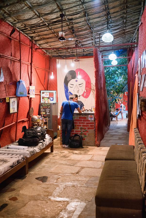 Bricks And Bamboo Hostel Anjuna Esterno foto